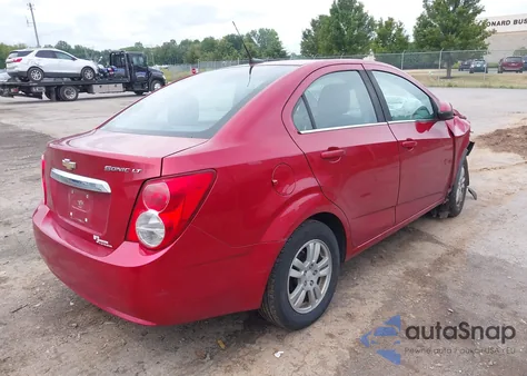 2012 Chevrolet Sonic 2Lt из США, поврежденный, VIN 1G1JC5SH5C4110771